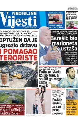 Vijesti - broj 6598, 7. avg 2016.