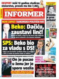 Informer - broj 451, 25. okt 2013.