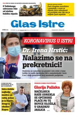 Glas Istre - broj 297, 27. okt 2020.