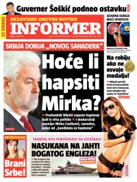 Informer - broj 74, 3. avg 2012.