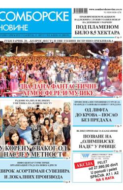 Somborske novine - broj 3712, 15. avg 2025.
