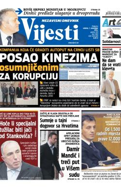Vijesti - broj 5963, 1. nov 2014.
