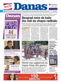 Danas - broj 6724, 26. feb 2016.