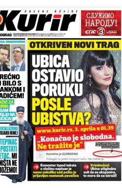 Kurir - broj 791, 18. apr 2016.