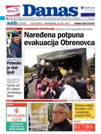 Danas - broj 6077, 20. maj 2014.