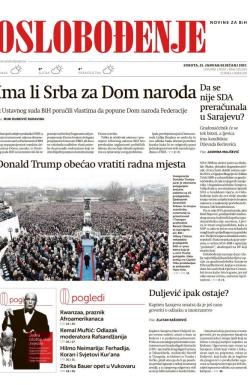 Oslobođenje - broj 25200, 21. jan 2017.