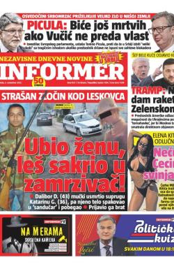 Informer - broj 4127, 5. nov 2025.