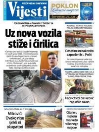 Vijesti - broj 9393, 19. jun 2024.