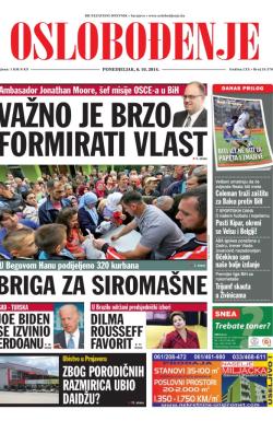 Oslobođenje - broj 24.370, 6. okt 2014.