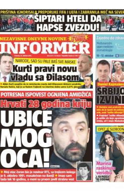 Informer - broj 2273, 10. okt 2019.