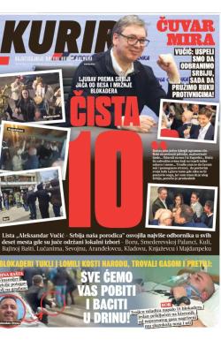 Kurir - broj 4337, 30. mar 2026.