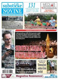 Nove Subotičke novine - broj 381, 26. jul 2024.