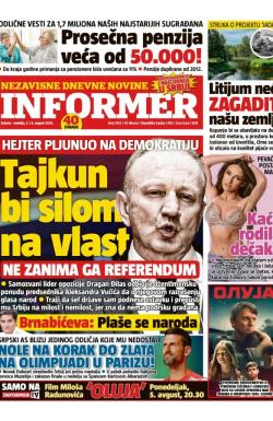 Informer - broj 3743, 3. avg 2024.
