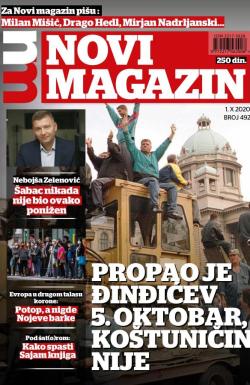 Novi magazin - broj 492, 1. okt 2020.