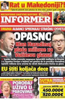Informer - broj 1523, 28. apr 2017.
