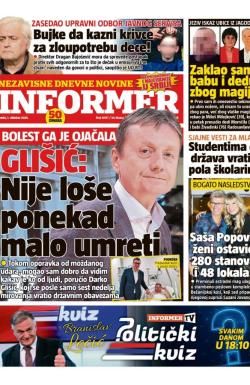 Informer - broj 4097, 1. okt 2025.