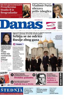 Danas - broj 6606-6607, 31. okt 2015.