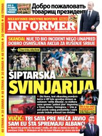 Informer - broj 748, 16. okt 2014.