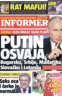 Informer - broj 1360, 15. okt 2016.