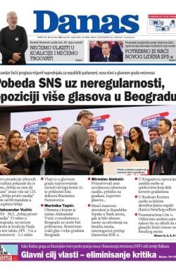 Danas - broj 9487, 18. dec 2023.