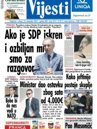Vijesti - broj 5577, 16. nov 2013.