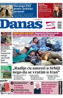 Danas - broj 6872-6873, 23. jul 2016.