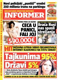 Informer - broj 318, 23. maj 2013.