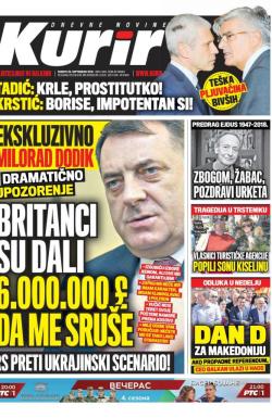 Kurir - broj 1669, 29. sep 2018.