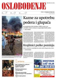 Oslobođenje - broj 26196, 1. nov 2019.