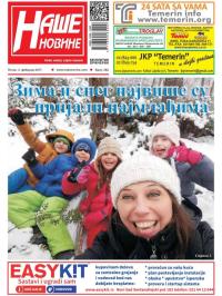 Naše novine, Temerin - broj 262, 3. feb 2017.