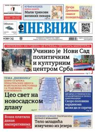 Dnevnik - broj 28354, 23. feb 2026.