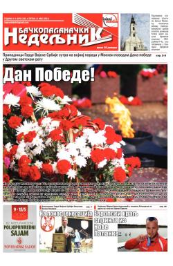 Nedeljne novine, B. Palanka - broj 241, 8. maj 2015.