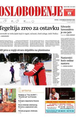 Oslobođenje - broj 26550, 4. dec 2020.