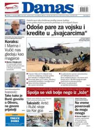 Danas - broj 8037, 1. okt 2019.