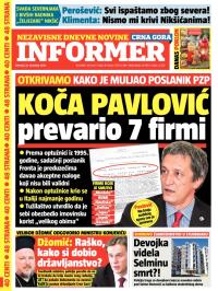 Informer CG - broj 808, 25. dec 2014.