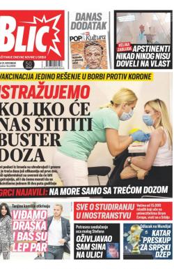 Blic - broj 8886, 23. nov 2021.