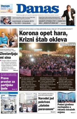 Danas - broj 8725, 19. avg 2021.