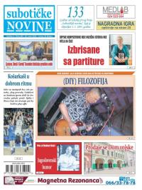 Nove Subotičke novine - broj 465, 20. mar 2026.