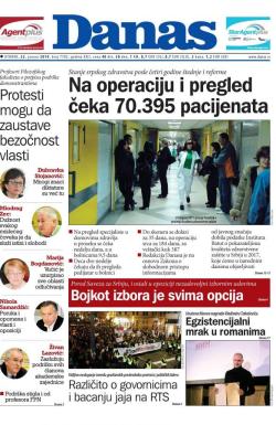 Danas - broj 7785, 22. jan 2019.