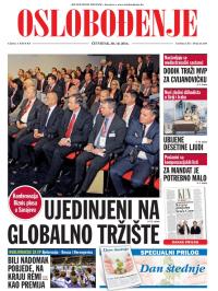 Oslobođenje - broj 24.394, 30. okt 2014.