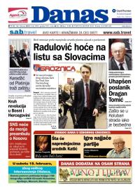 Danas - broj 5982, 14. feb 2014.