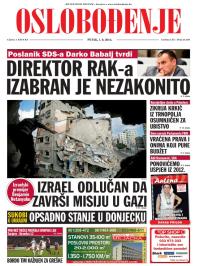 Oslobođenje - broj 24.304, 1. avg 2014.