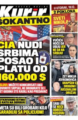 Kurir - broj 1390, 17. dec 2017.