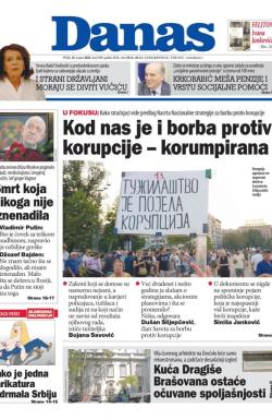 Danas - broj 9389, 25. avg 2023.