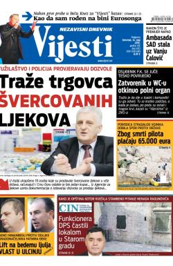 Vijesti - broj 6153, 14. maj 2015.