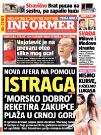 Informer CG - broj 587, 8. apr 2014.