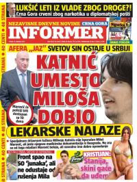 Informer CG - broj 1053, 16. okt 2015.