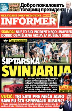 Informer - broj 748, 16. okt 2014.