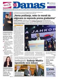 Danas - broj 7084, 20. feb 2017.