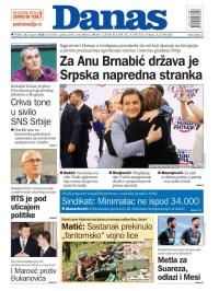Danas - broj 8367, 26. avg 2020.